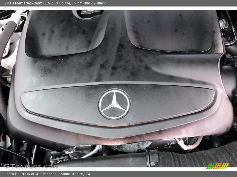 Night Black / Black 2018 Mercedes-Benz CLA 250 Coupe