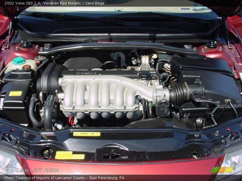 Venetian Red Metallic / Sand Beige 2002 Volvo S80 2.9