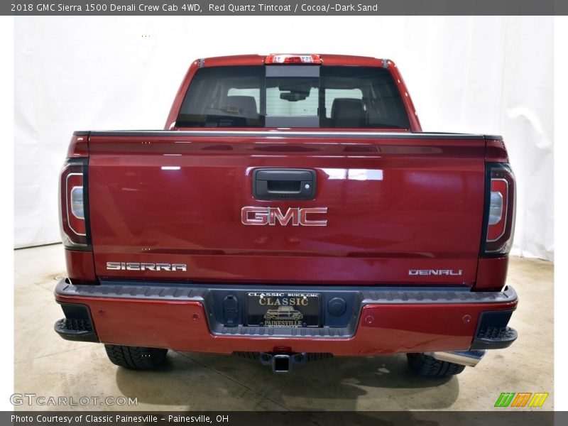 Red Quartz Tintcoat / Cocoa/­Dark Sand 2018 GMC Sierra 1500 Denali Crew Cab 4WD