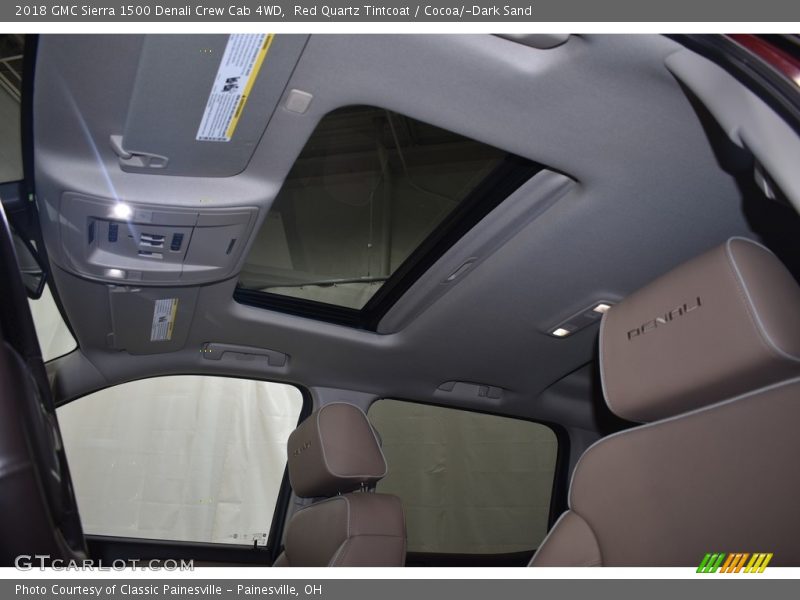 Red Quartz Tintcoat / Cocoa/­Dark Sand 2018 GMC Sierra 1500 Denali Crew Cab 4WD
