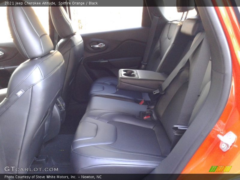 Spitfire Orange / Black 2021 Jeep Cherokee Altitude