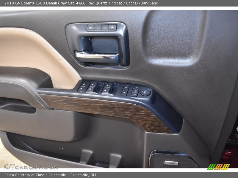 Red Quartz Tintcoat / Cocoa/­Dark Sand 2018 GMC Sierra 1500 Denali Crew Cab 4WD