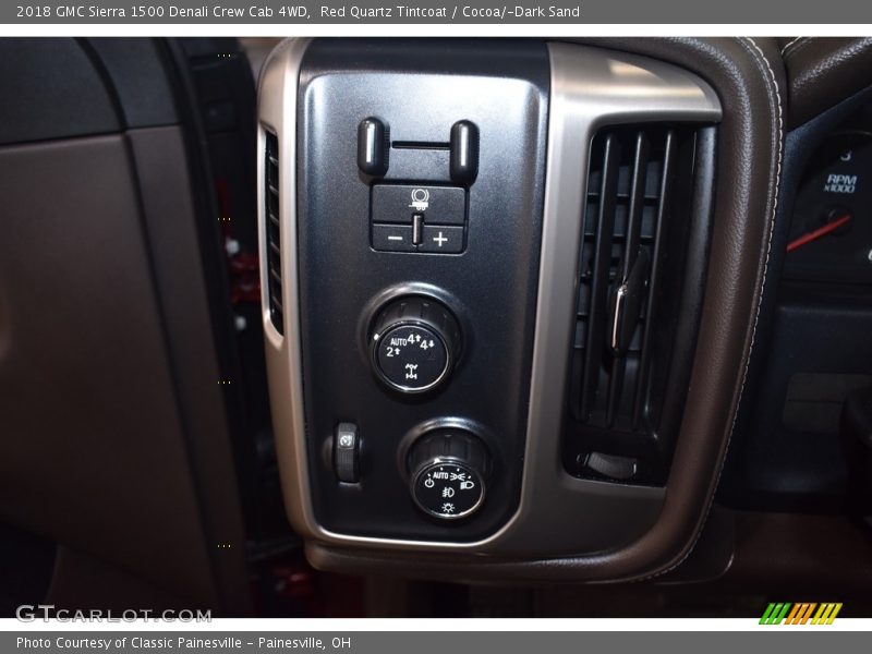 Red Quartz Tintcoat / Cocoa/­Dark Sand 2018 GMC Sierra 1500 Denali Crew Cab 4WD