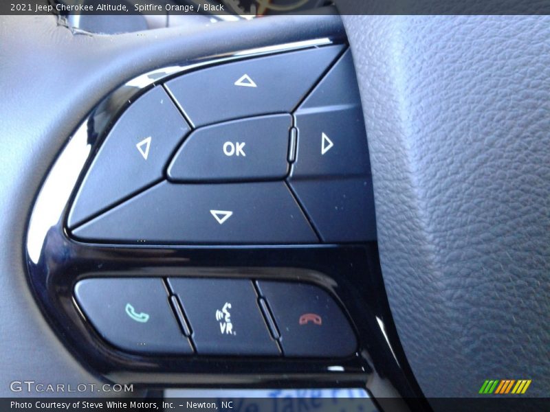  2021 Cherokee Altitude Steering Wheel