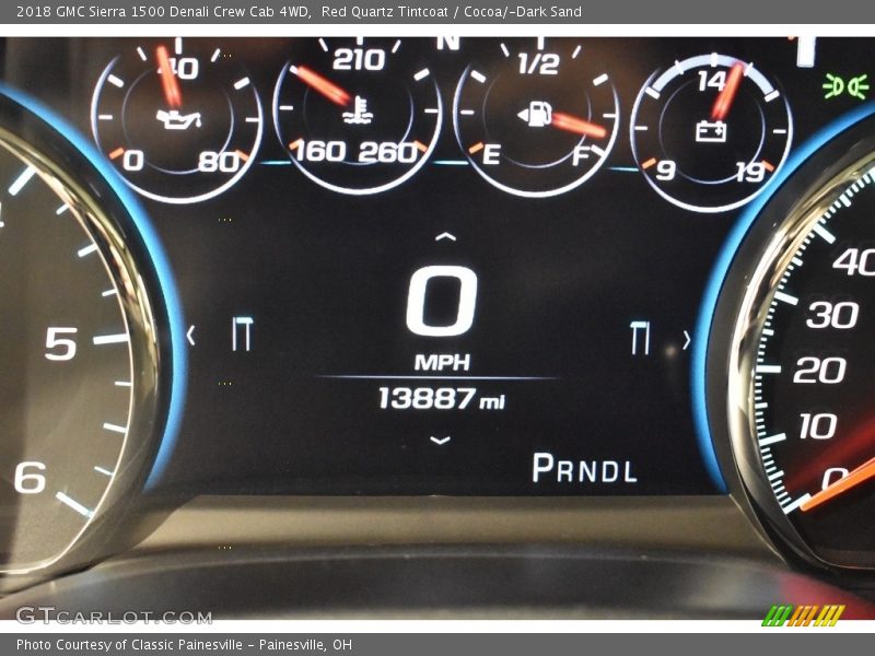 Red Quartz Tintcoat / Cocoa/­Dark Sand 2018 GMC Sierra 1500 Denali Crew Cab 4WD