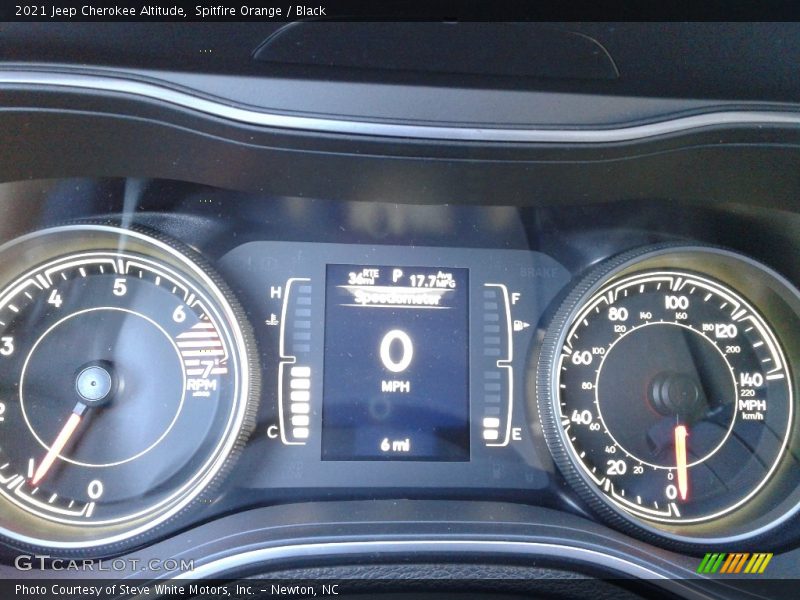  2021 Cherokee Altitude Altitude Gauges