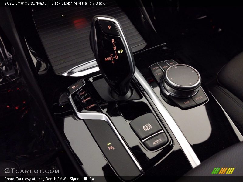 Black Sapphire Metallic / Black 2021 BMW X3 sDrive30i