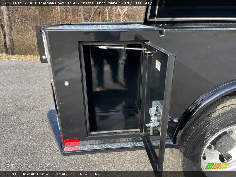 Bright White / Black/Diesel Gray 2020 Ram 5500 Tradesman Crew Cab 4x4 Chassis