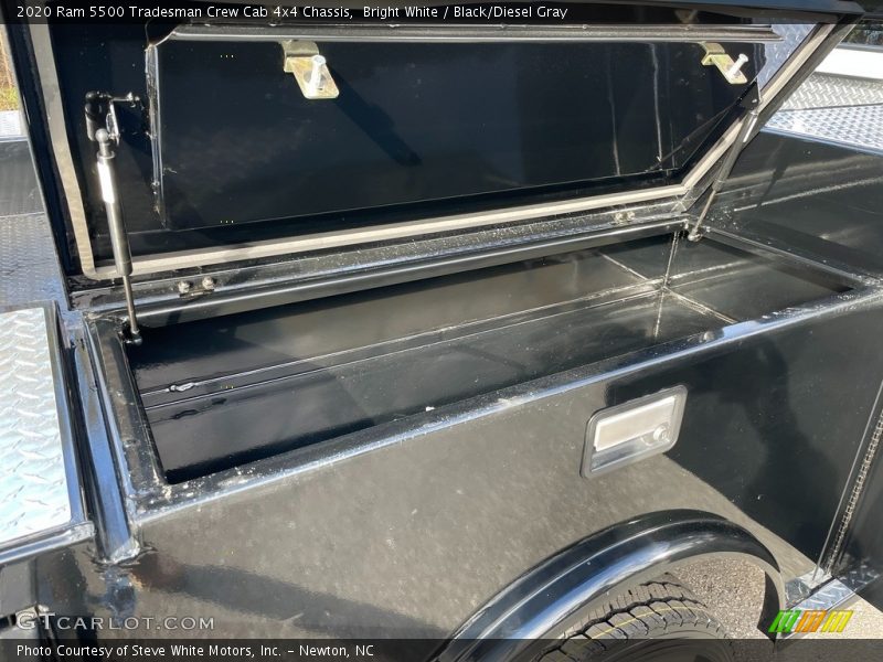 Bright White / Black/Diesel Gray 2020 Ram 5500 Tradesman Crew Cab 4x4 Chassis
