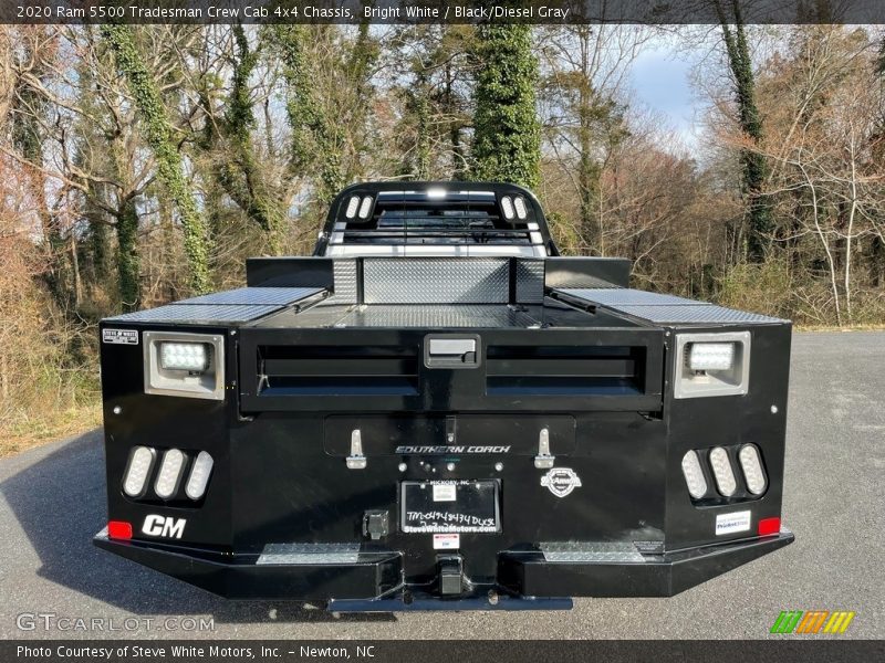 Bright White / Black/Diesel Gray 2020 Ram 5500 Tradesman Crew Cab 4x4 Chassis