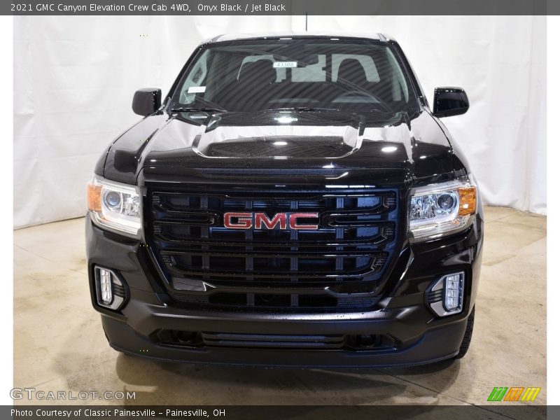 Onyx Black / Jet Black 2021 GMC Canyon Elevation Crew Cab 4WD