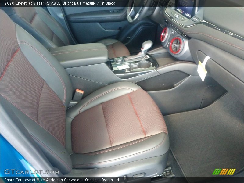 Bright Blue Metallic / Jet Black 2020 Chevrolet Blazer RS AWD