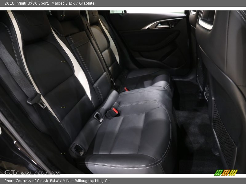 Malbec Black / Graphite 2018 Infiniti QX30 Sport
