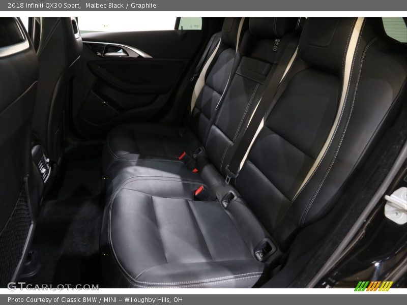 Malbec Black / Graphite 2018 Infiniti QX30 Sport