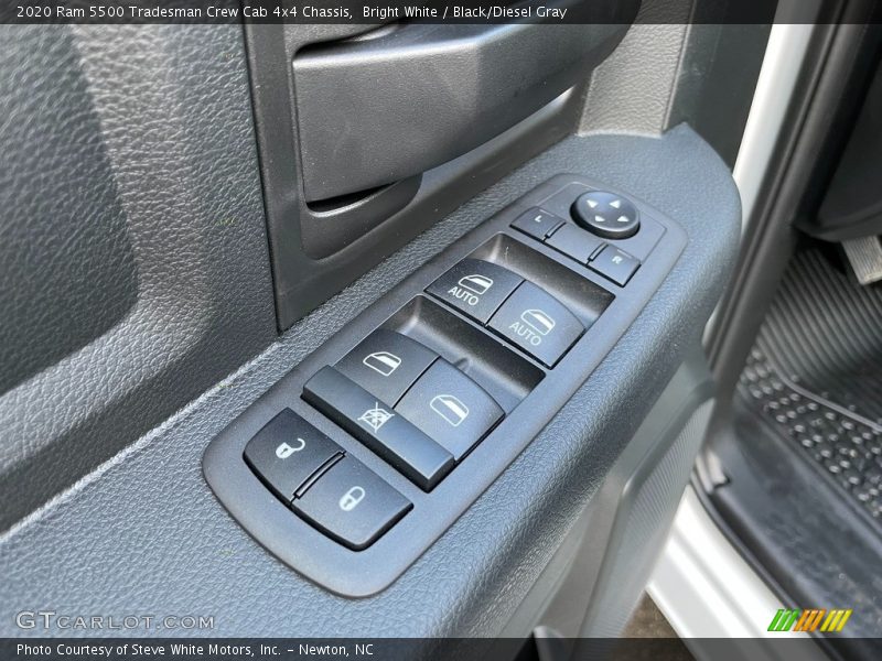 Bright White / Black/Diesel Gray 2020 Ram 5500 Tradesman Crew Cab 4x4 Chassis