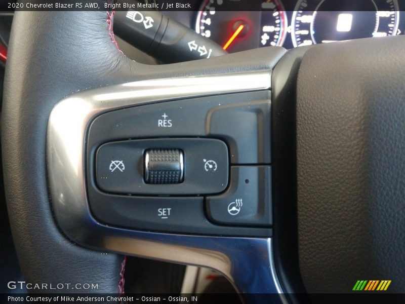 Bright Blue Metallic / Jet Black 2020 Chevrolet Blazer RS AWD