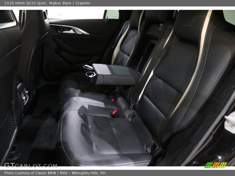 Malbec Black / Graphite 2018 Infiniti QX30 Sport