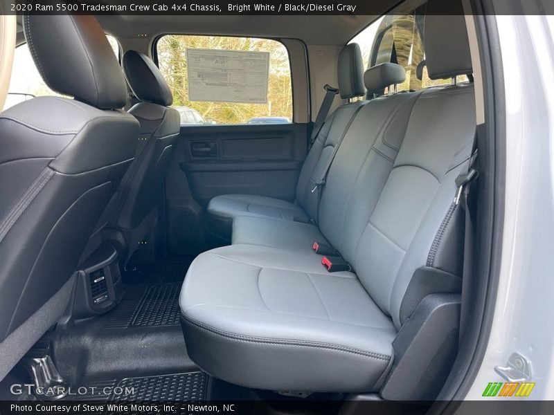 Bright White / Black/Diesel Gray 2020 Ram 5500 Tradesman Crew Cab 4x4 Chassis