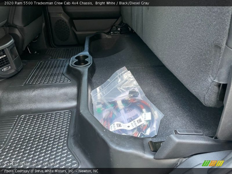 Bright White / Black/Diesel Gray 2020 Ram 5500 Tradesman Crew Cab 4x4 Chassis