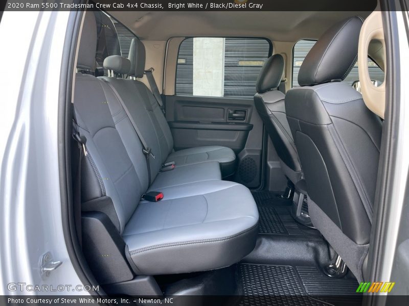 Bright White / Black/Diesel Gray 2020 Ram 5500 Tradesman Crew Cab 4x4 Chassis