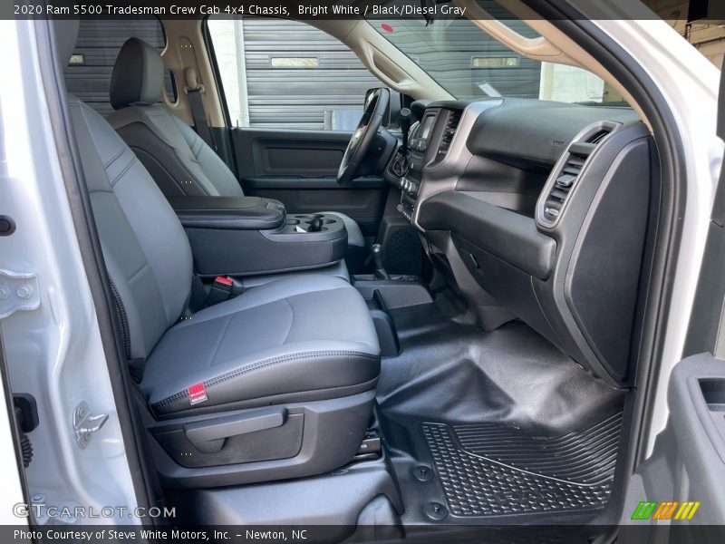 Bright White / Black/Diesel Gray 2020 Ram 5500 Tradesman Crew Cab 4x4 Chassis