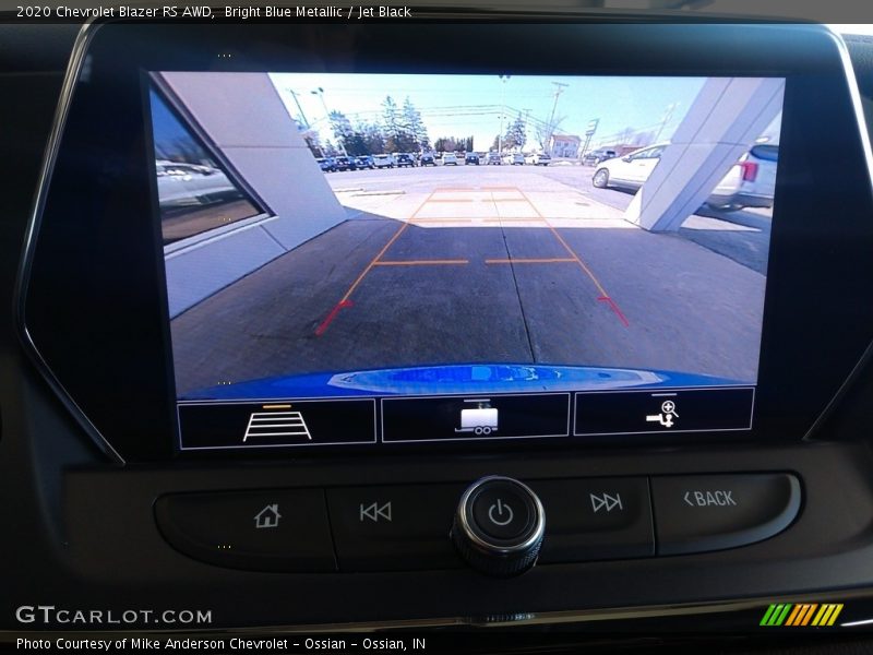Bright Blue Metallic / Jet Black 2020 Chevrolet Blazer RS AWD