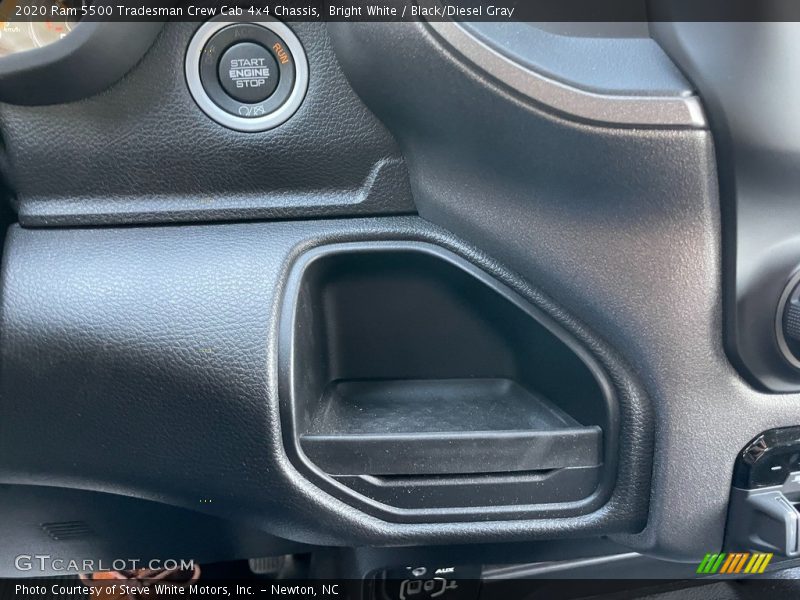 Bright White / Black/Diesel Gray 2020 Ram 5500 Tradesman Crew Cab 4x4 Chassis