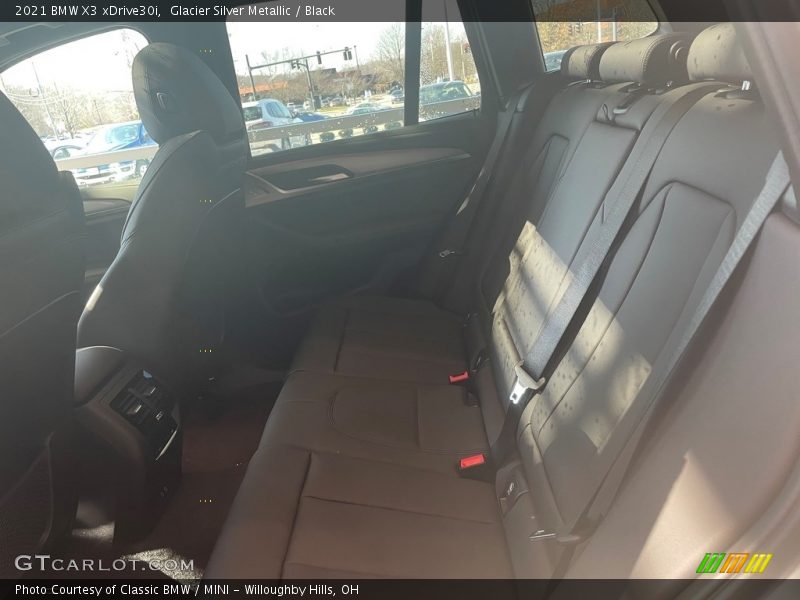 Glacier Silver Metallic / Black 2021 BMW X3 xDrive30i