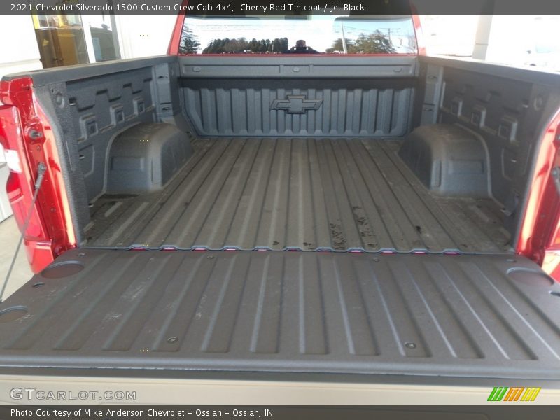 Cherry Red Tintcoat / Jet Black 2021 Chevrolet Silverado 1500 Custom Crew Cab 4x4
