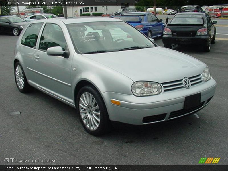 Reflex Silver / Grey 2004 Volkswagen GTI VR6