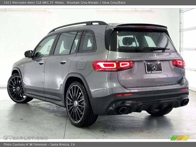 Mountain Grey Metallic / Neva Grey/Black 2021 Mercedes-Benz GLB AMG 35 4Matic