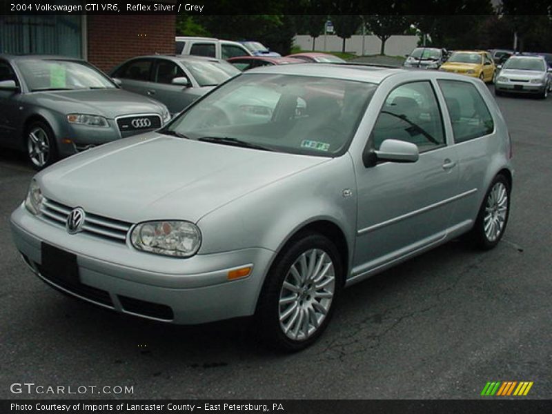 Reflex Silver / Grey 2004 Volkswagen GTI VR6