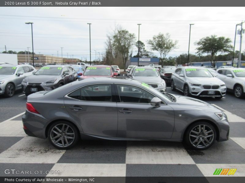 Nebula Gray Pearl / Black 2020 Lexus IS 300 F Sport