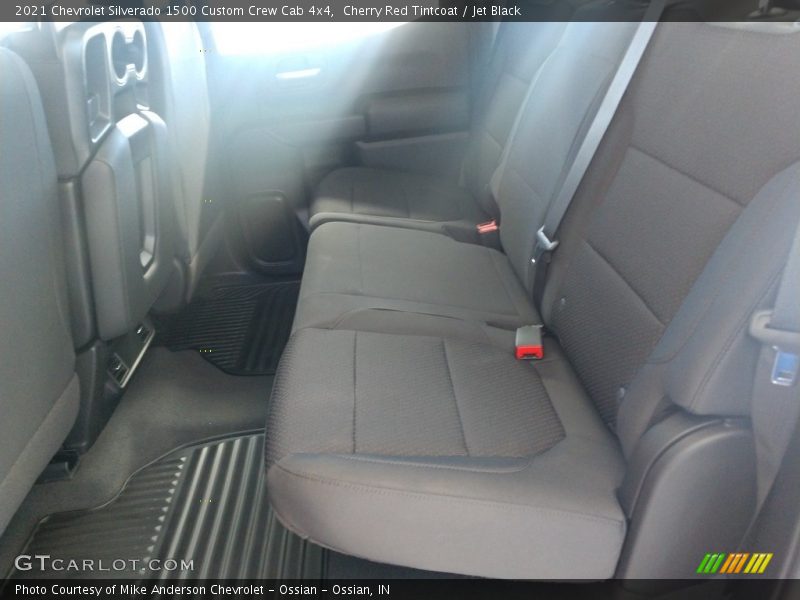 Cherry Red Tintcoat / Jet Black 2021 Chevrolet Silverado 1500 Custom Crew Cab 4x4