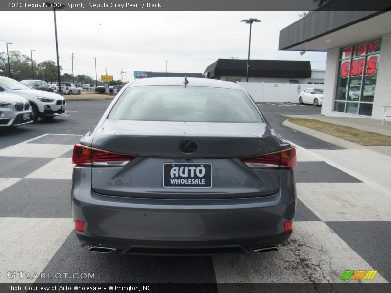 Nebula Gray Pearl / Black 2020 Lexus IS 300 F Sport