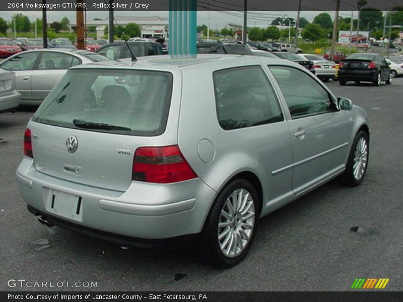 Reflex Silver / Grey 2004 Volkswagen GTI VR6