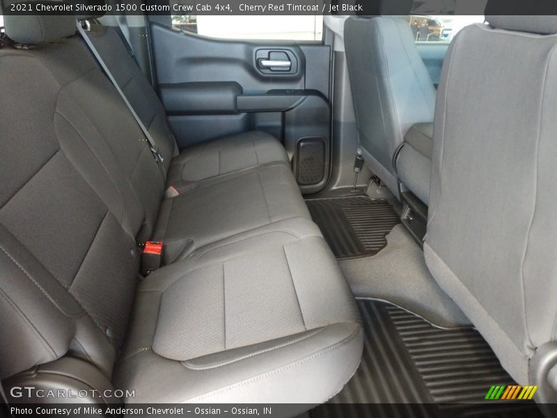 Cherry Red Tintcoat / Jet Black 2021 Chevrolet Silverado 1500 Custom Crew Cab 4x4