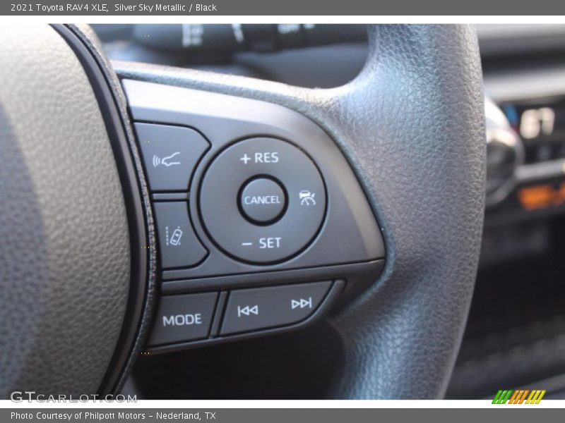 Silver Sky Metallic / Black 2021 Toyota RAV4 XLE