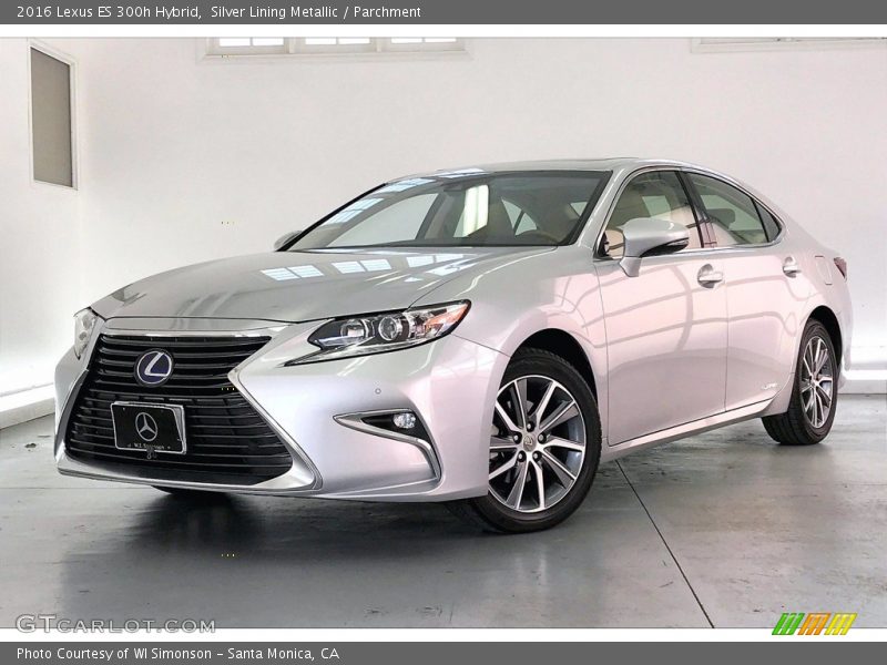 2016 ES 300h Hybrid Silver Lining Metallic