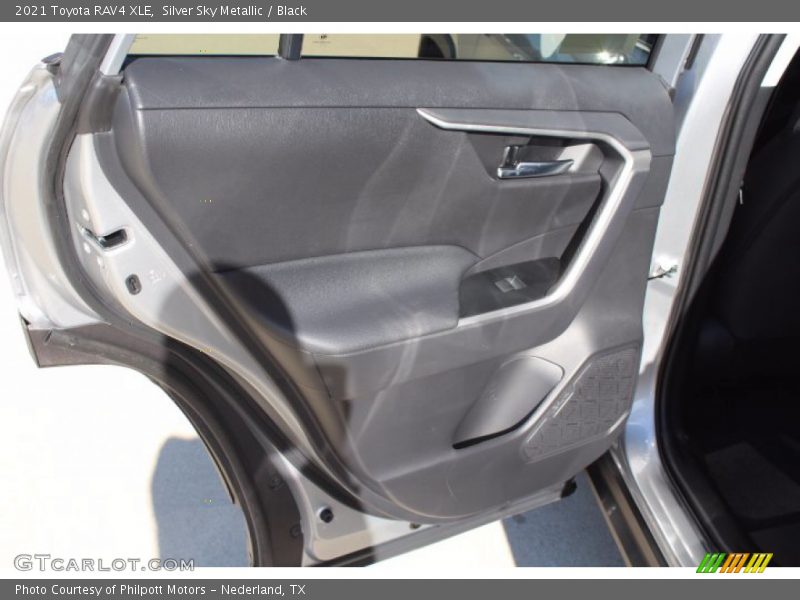 Silver Sky Metallic / Black 2021 Toyota RAV4 XLE