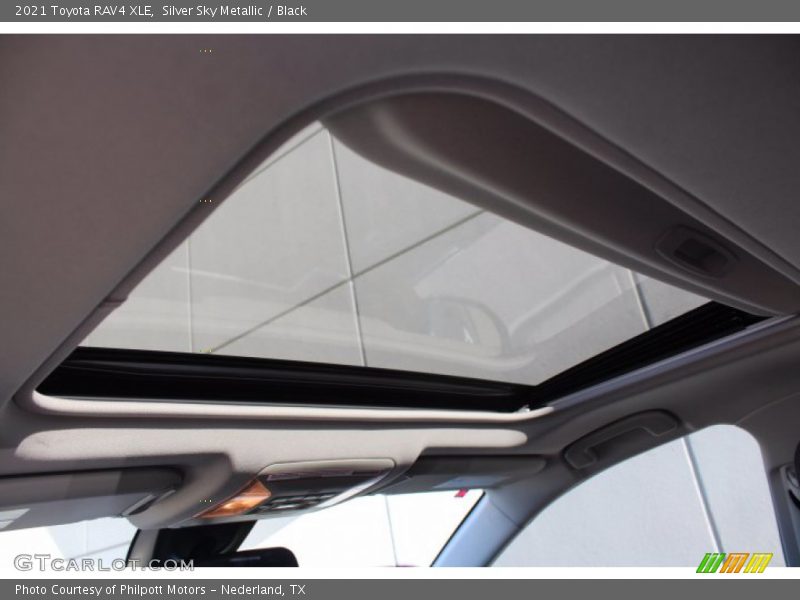 Silver Sky Metallic / Black 2021 Toyota RAV4 XLE