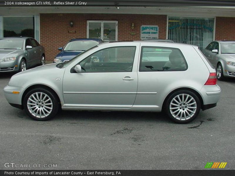 Reflex Silver / Grey 2004 Volkswagen GTI VR6