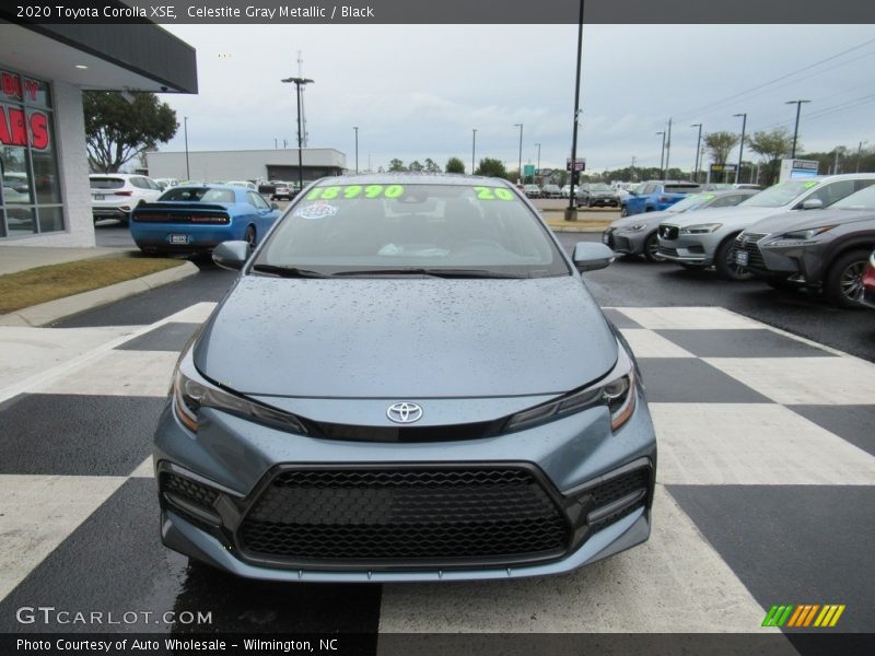 Celestite Gray Metallic / Black 2020 Toyota Corolla XSE