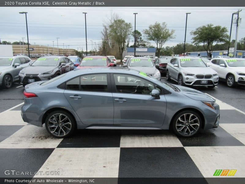 Celestite Gray Metallic / Black 2020 Toyota Corolla XSE