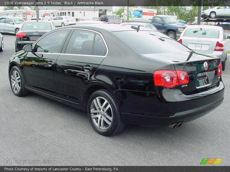 Black / Anthracite Black 2006 Volkswagen Jetta 2.5 Sedan