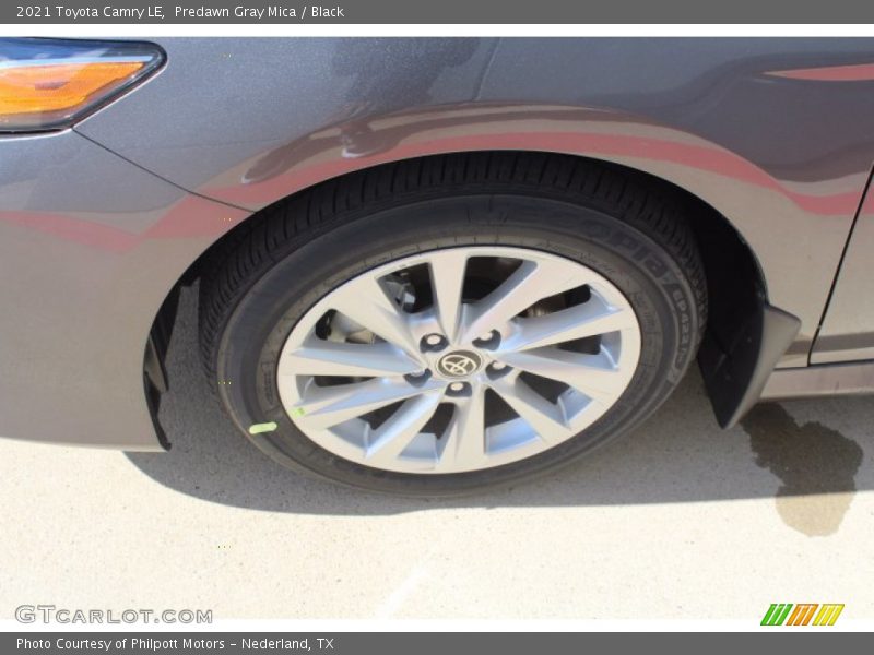 Predawn Gray Mica / Black 2021 Toyota Camry LE