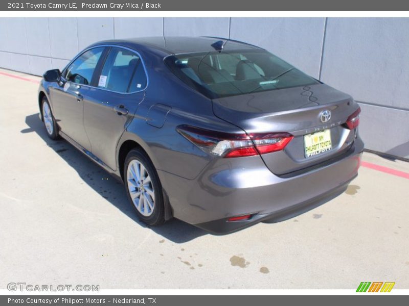 Predawn Gray Mica / Black 2021 Toyota Camry LE