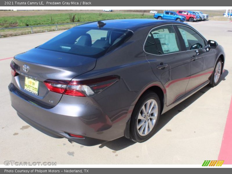 Predawn Gray Mica / Black 2021 Toyota Camry LE