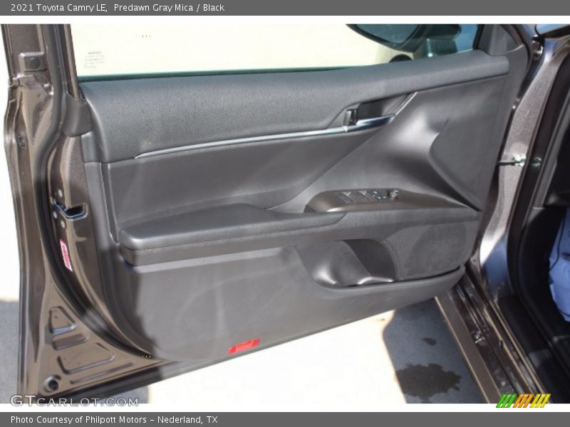 Predawn Gray Mica / Black 2021 Toyota Camry LE
