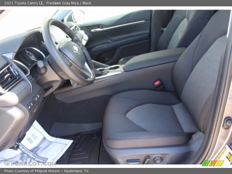 Predawn Gray Mica / Black 2021 Toyota Camry LE